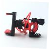 BELLIFFY Mountain Bike Phone Mount Bicycle Phone Holder Black Red 3.0-6.3 Inch Universal Phone Bracket 360 Degree Rotate Easy Non-