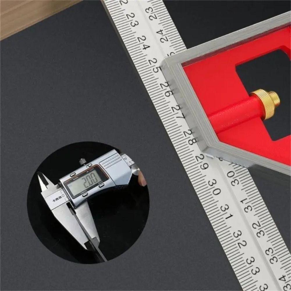 Adjustable Square Angle Ruler 400/600mm Angle Protractor Tools Set  Carpenter