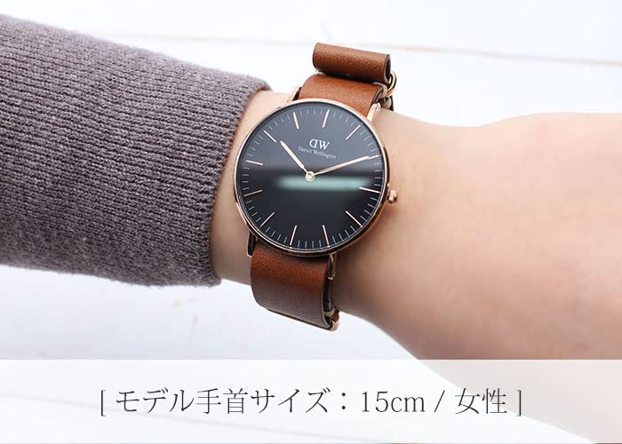 Ремешок для часов NATO Type Belt, сменный ремешок для часов, итальянский кожаный темно-серебристый ремень NATO, совместимый с шириной ремня 18 мм [MOD] Коричневый/Пряжка