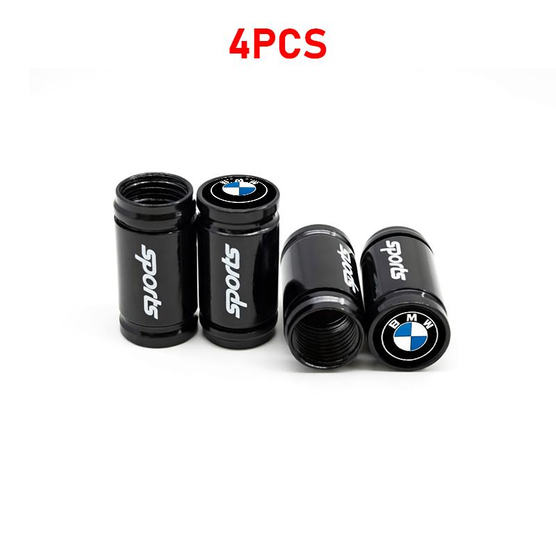 4Pcs Metal Car Styling Wheel Tire Valve Caps Cover For Bmw M M3 E36 Performance E46 M5 E39 E53 E60 E61 E90 X3 X1 E93 Accessories DNPQY1