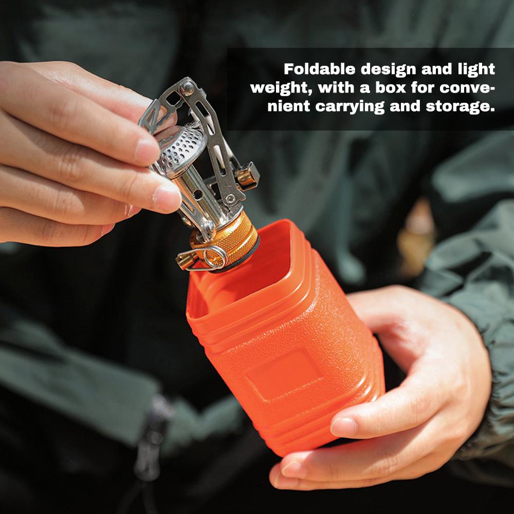 Наружные электронные печи с зажиганием, портативные аксессуары для приготовления пищи, складная газовая плита, регулируемая