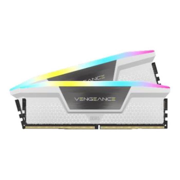 Оперативная память - Corsair - Vengeance RGB - 32 ГБ - 6400 МГц - CL32 - Белый