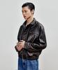 Andros Cowhide Bomber Jacket (Brown)