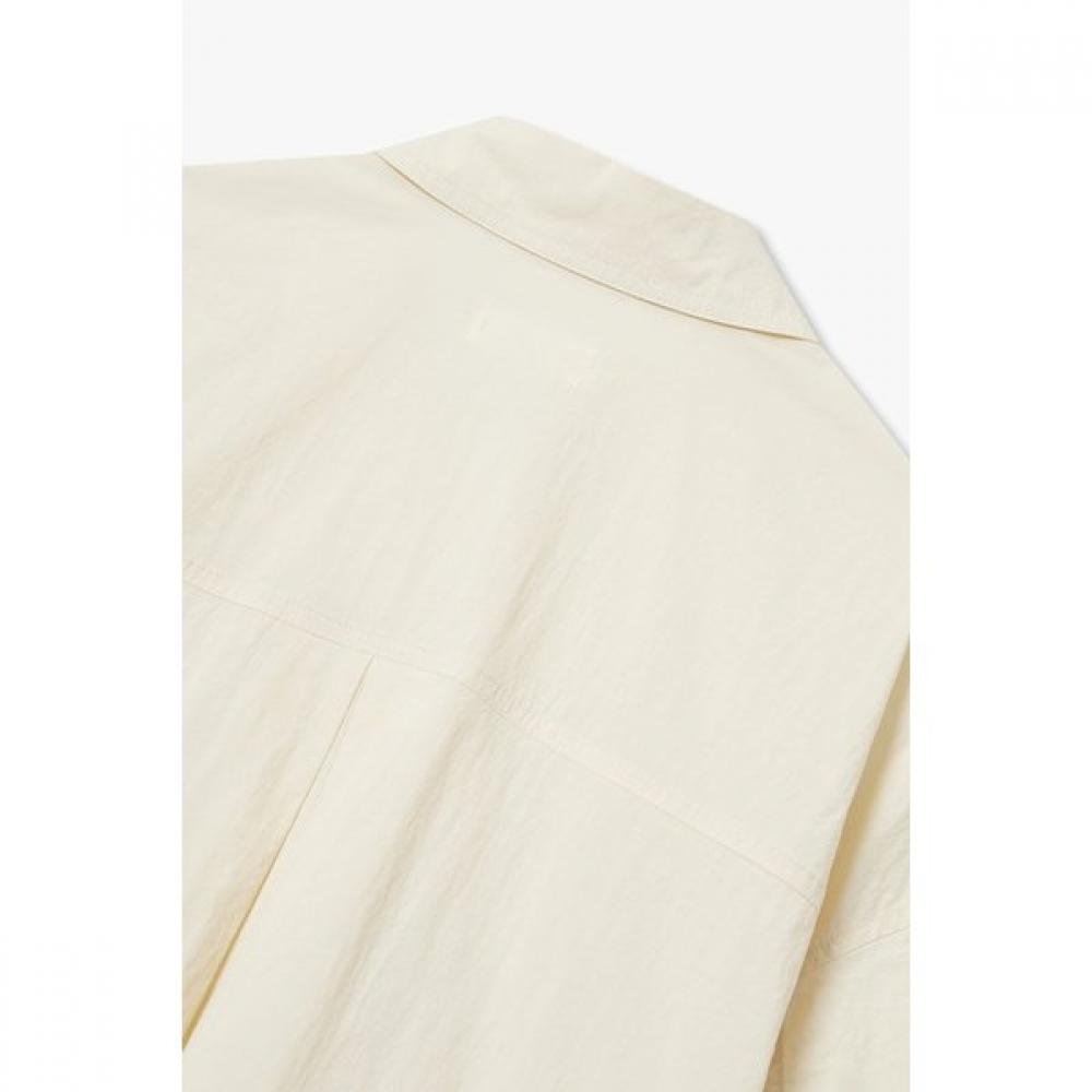 Studio Tomboy Short Sleeve Back Pleat Shirt 9175221989