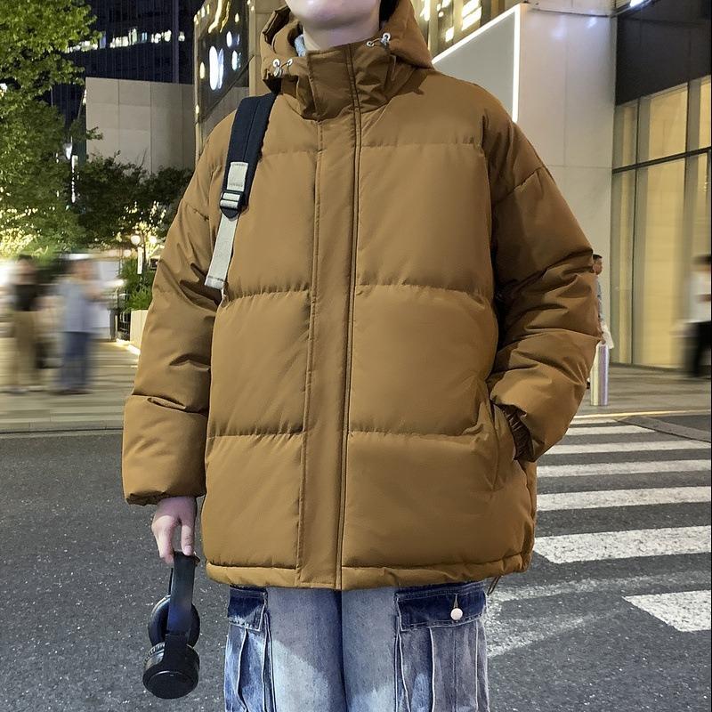 Мужские и женские утепленные куртки с капюшоном, утолщенные куртки-пуховики, парные куртки, мужские утолщенные теплые