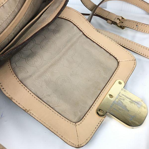 Michael Kors Сумка через плечо из натуральной кожи с логотипом MK, коричневая, маленького размера, женская(ИСПОЛЬЗОВАЛ)