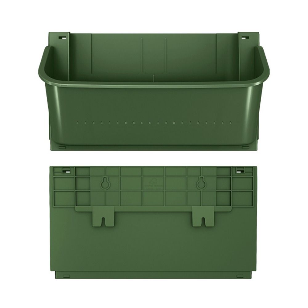 Home Office Plastic Durable Wall Mounted Flower Pot Succulent Hanging Planter