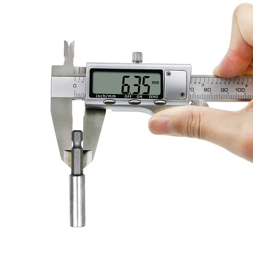 Удлинитель шатуна с шестигранным хвостовиком 60/100/150 мм, быстросменный удлинитель шатуна с шестигранным хвостовиком 1/4, набор инструментов для соединения отверток