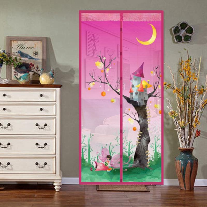 Летняя магнитная сетка против комаров, насекомых, мух, насекомых, занавеска с автоматическим закрытием, дверная ширма, кухонная занавеска, Прямая доставка