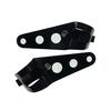 Universal 31mm38mm Headlight Mount Brackets Fork Ear Motorcycle Black
