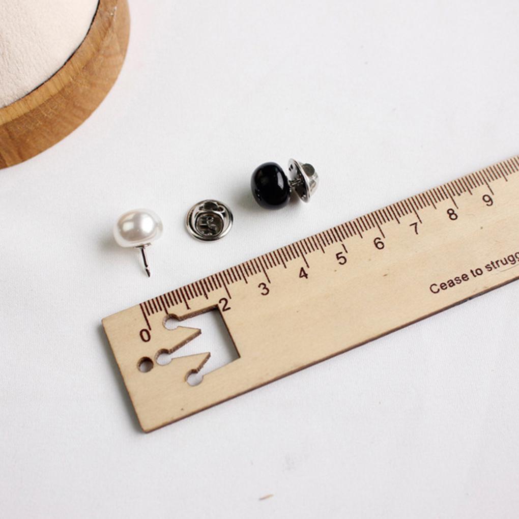 Women Brooch Pin Pearl Breastpin DIY Collar Overcoat Sweater Decorations Gilrs Female Jewelry for Dating Party Ornaments