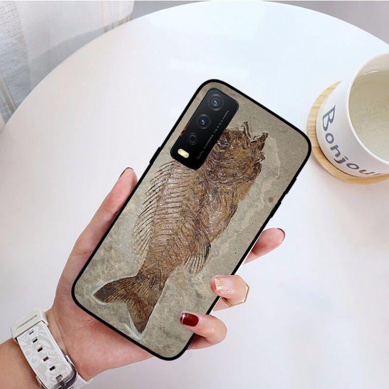 Биологические ископаемые Растение Динозавр Рыба Черепаха Для vivo Y31 Y30 Y33S Y11S Y12S Y17 Y20S Y21S Y1S Y53S Y15 Y91C V23 Чехлы coque