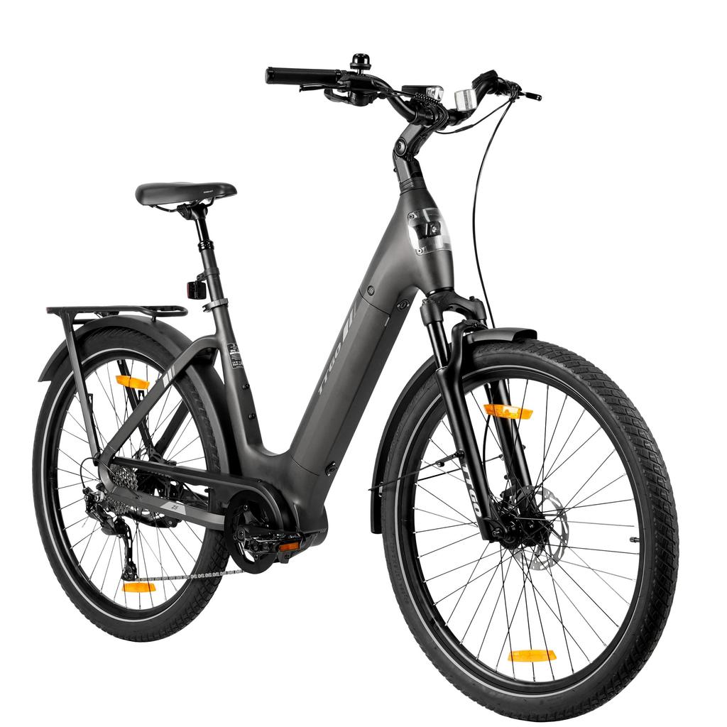 TTGO Z5 Urban Commuting Electric Bicycle With TowSeat 27.5 inch Wide Tires 36V20Ah Battery Outdoor Riding 250W Motor E- Mountain Bike For Adult