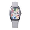 Frank Miura Watch Reproduction of Japan's Four Major Brands Unit 0 Watch Quartz Ladies (Rainbow White)