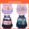 Capybara Kids Cartoon Lightweight Kindergarten Backpack For Student School Days