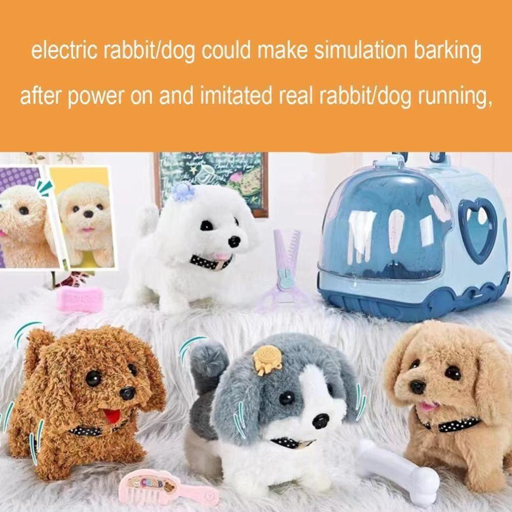 Электронные компоненты, игрушка для лающей собаки, высококачественные плюшевые подарки, обучающие игрушки-симуляторы, игрушки для щенка