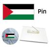 Flag Gaza Palestine Brooch Pin Acrylic Badge Clothes Accessories Souvenir Gift