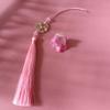 DIY Crafts Tassel Car Keyring Lanyard Phone Подвеска Цепочка Закладка Кисточки Изготовление ювелирных изделий