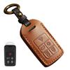 LETINGFAR Smart Key Case for Volvo Genuine Leather Key Case Key Holder for Volvo