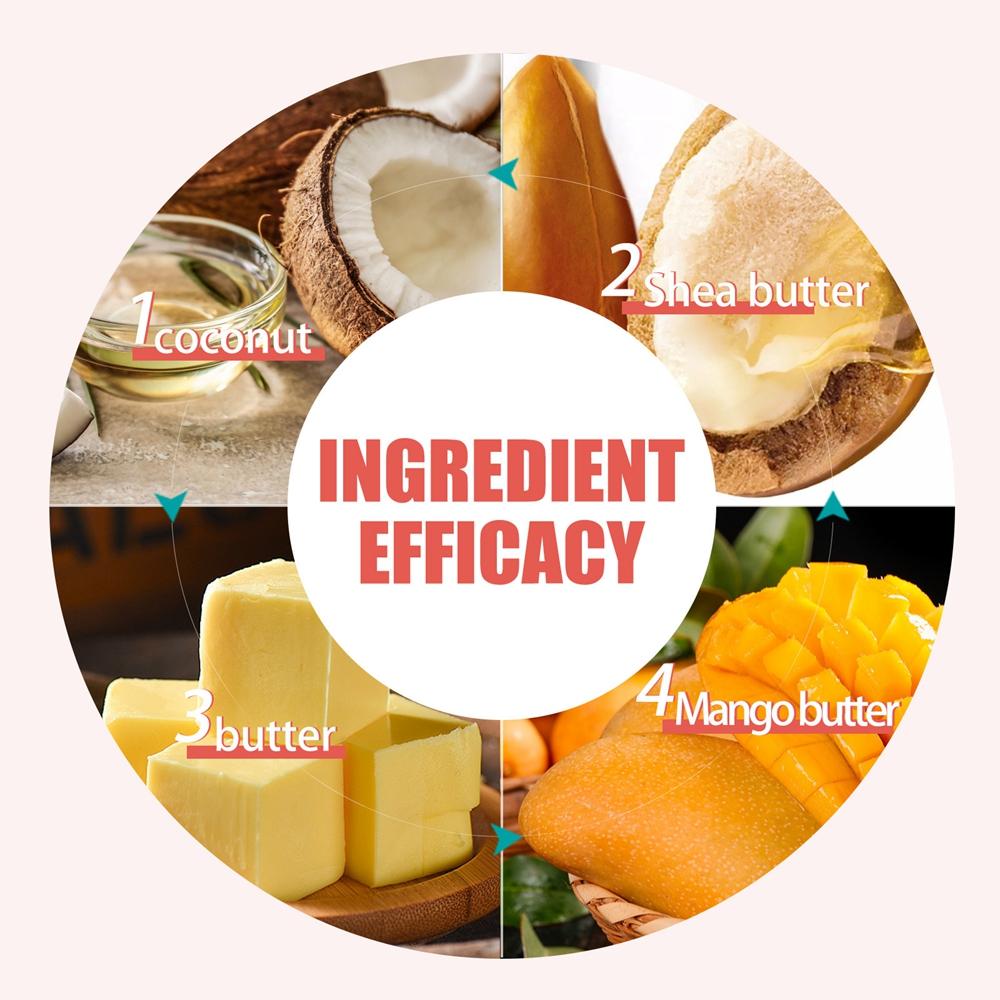 50g Coconut Bomb Hair Treatment Masks Root Strengthen Nourishing Light Smooth Dryness Cracked Improve Soft Bright Nutrients Care