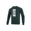 Logo Sweatshirt With Round Neck And Letter Print Men Sweatshirt Green HM2945
