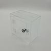 Adults Children Clear Acrylic Money Box with 2 Keys Visible Locked Piggy