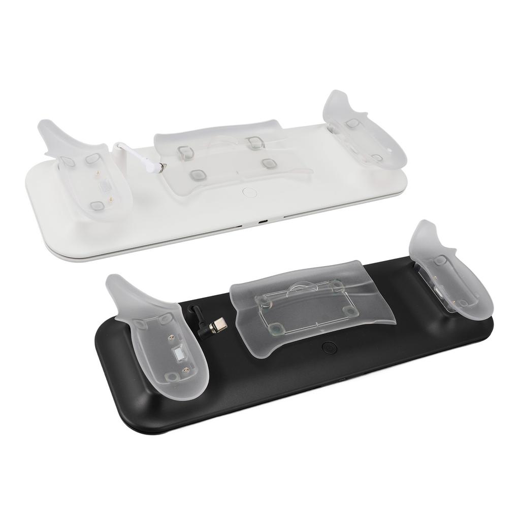 Зарядная станция для контроллера VR-гарнитуры с магнитными контактами и RGB-подсветкой