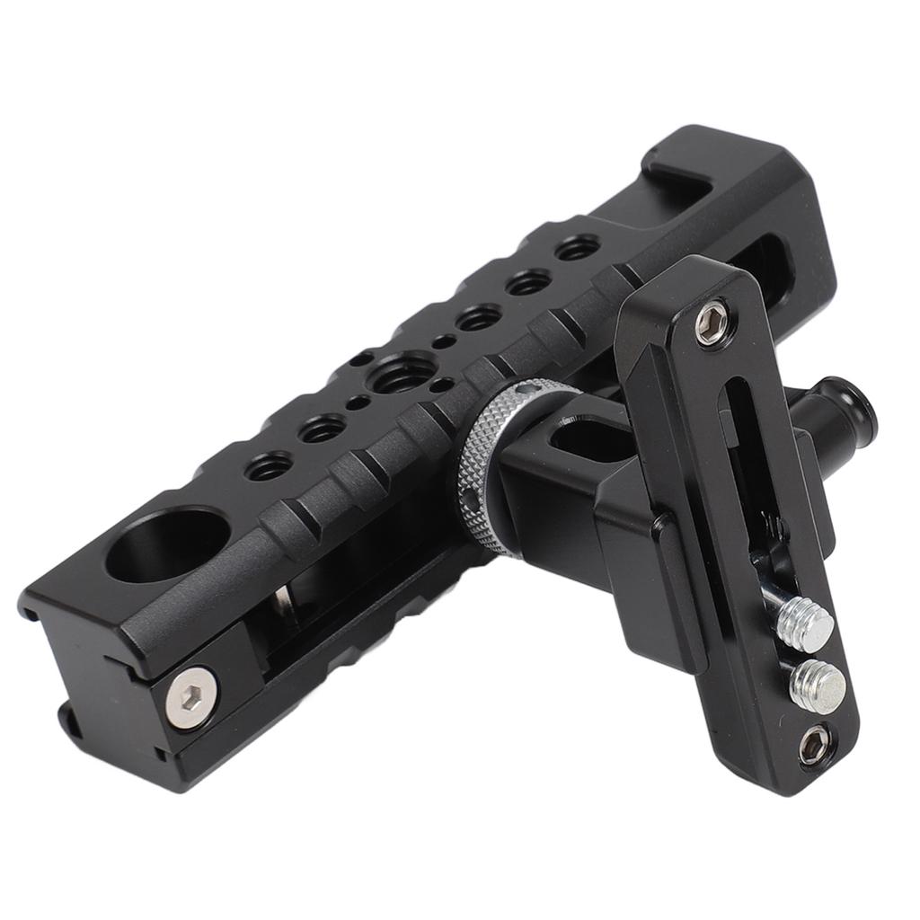 Camera Cage Top Handle Grip Universal Camera Rig Top Grip with Removable Slider 1 4 3 8 Inch Screw Hole Cold Shoe Mount