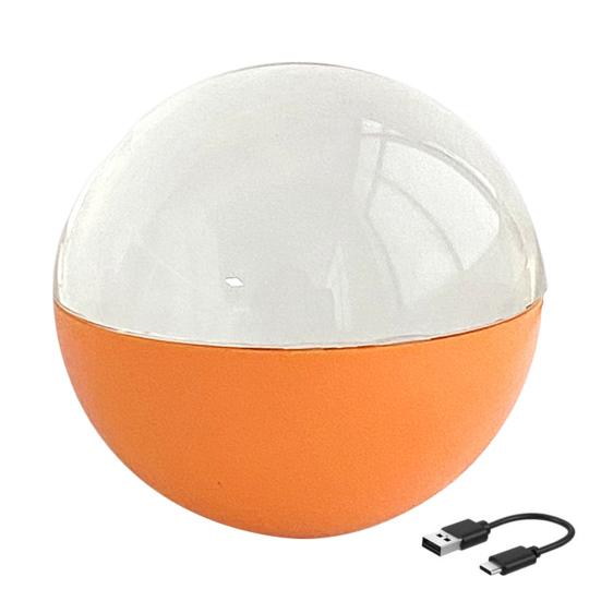 7CM Memory Sphere Ornament WiFi Video Player Faux Crystal Ball Personalized Photo Videos Display Sphere Lamp Birthday Anniversary Gift