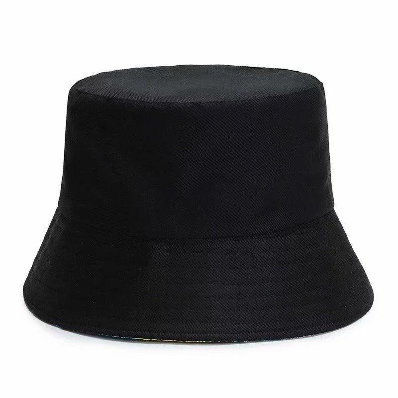 Bucket Hat Group Activities Advertising Hat Travel Agency Hat Printing Printing Embroidery Double-Sided Solid Color Basin Hat