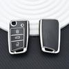Чехол для ключа для VW Golf 7 GTI POLO Touran Tiguan Skoda Octavia Rapid Kodiaq Fabia Seat Ibiza Leon Ateca Arona T-Cross T-Roc