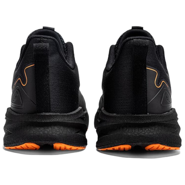 361 Abrasion Resistant Lightweight Wear resistant And Lightweight Low top Casual Running Shoes Men's Black Orange 572522218 /