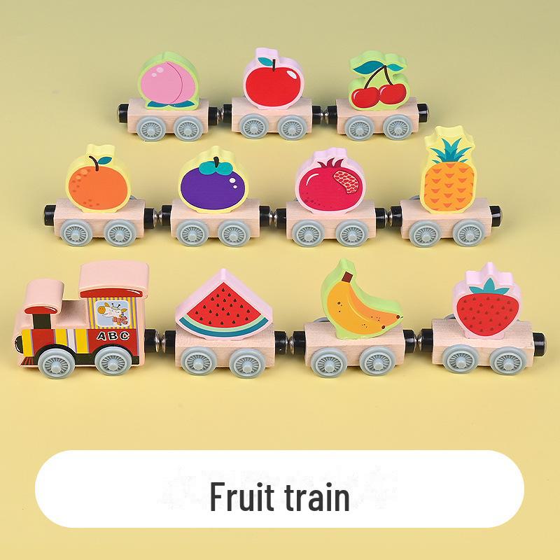 Магнитный цифровой поезд, строительные блоки, развивающие игрушки для мальчиков и девочек, возраст 1-5 лет