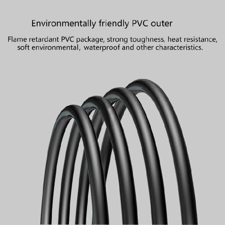 Multipurpose Professional 14AWG Power Cable Cord With Double Outlets NEMA 5 15P to C13 and 5 15R High Performances