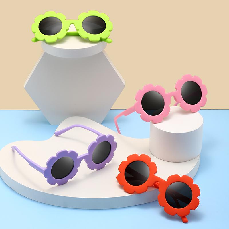 Sunflower Children'S Uv Protection Sunglasses Tide Girls Sunscreen Shade Boys Children Polarized Sunglasses