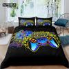 Роскошный 3D игровой комплект постельного белья для дома, удобный комплект пододеяльника и наволочек, детский комплект постельного белья, размеры Queen и King, EU/US/AU/UK
