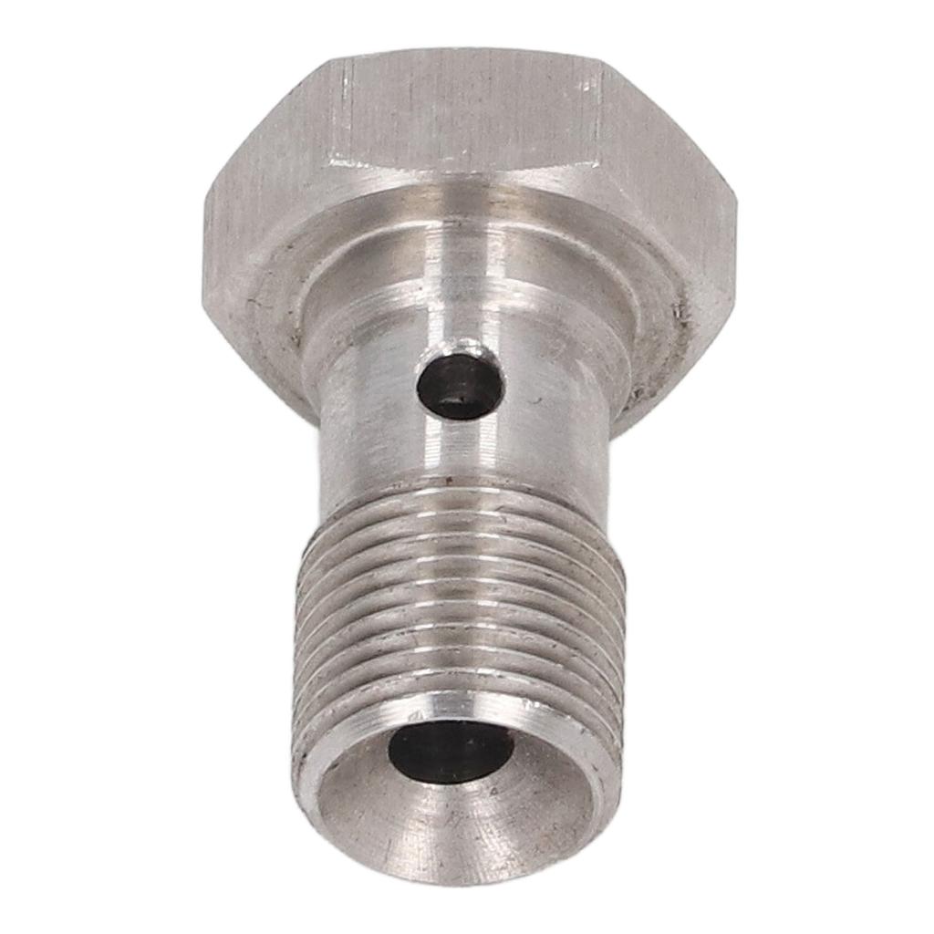 Фитинги болтов банджо M12x1.0 Метрическая резьба Одинарное отверстие Адаптер наконечника тормозного шланга с шайбами для тормозных/сцепных магистралей, турбо