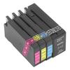 Ink Cartridge Set BK C M Y Colorfast Ink Cartridge Combo for OfficeJet Pro 7720 7730 7740 8210 8218