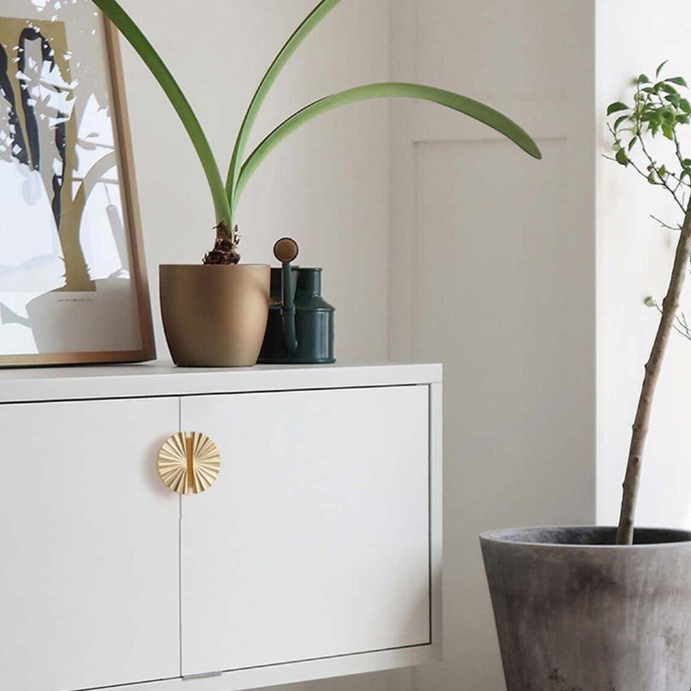 Полукруглая ручка в скандинавском стиле, веерообразные ручки для комода, ручки для дверцы шкафа, домашний декор