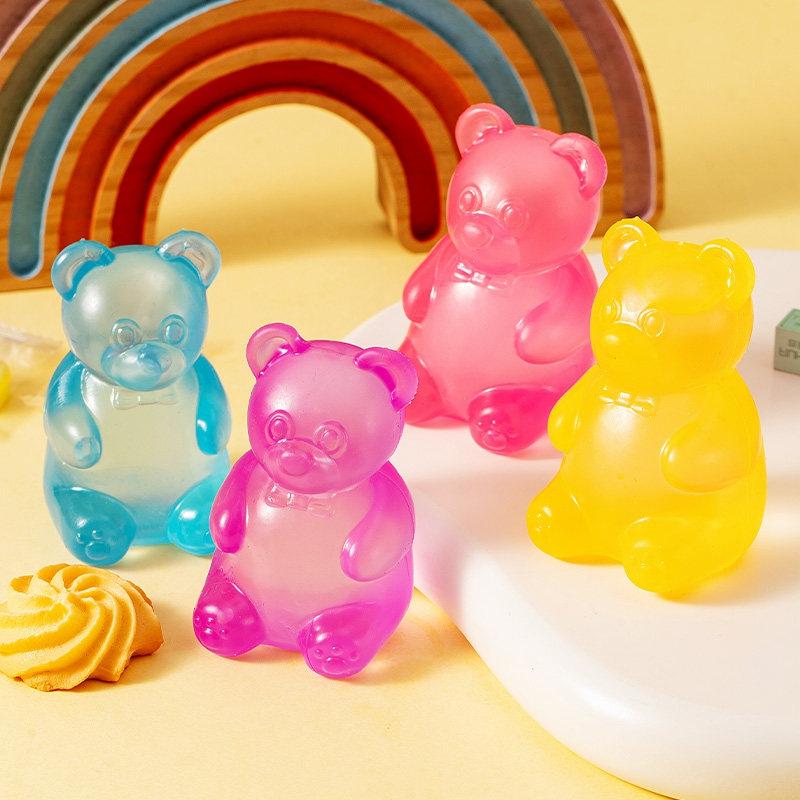 Мишка Little Squishy Симуляция Сквиши Мишка Мягкая Игрушка-Антистресс Сувениры для Вечеринки Подарки Аксессуары для Рабочего Стола Подарки на День Защиты Детей