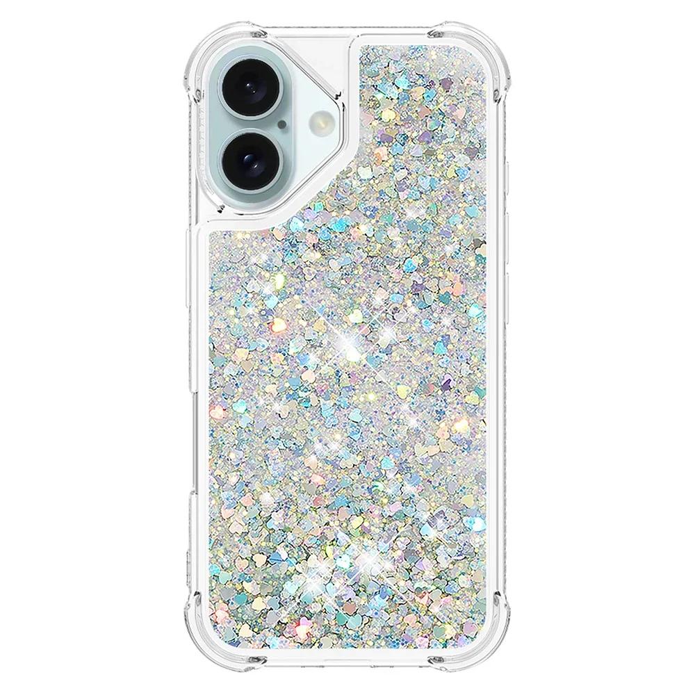 Luxury Bling Glitter Phone Case For Samsung Galaxy A53 A33 A32 A24 A23 A22 A21 A21S M23 Dynamic Quicksand Bumper Back Cover