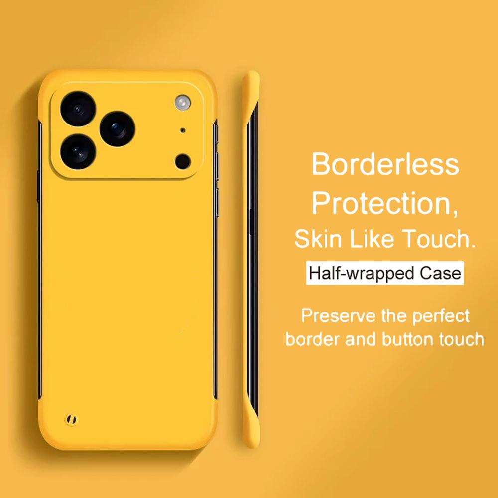 Безрамочный Жесткий PC Чехол для For Iphone Конфетный Цвет, Ультратонкая Матовая Задняя Крышка, Для Iphone 17 Pro, Air Pro Max, 17 Pro, 17 Air