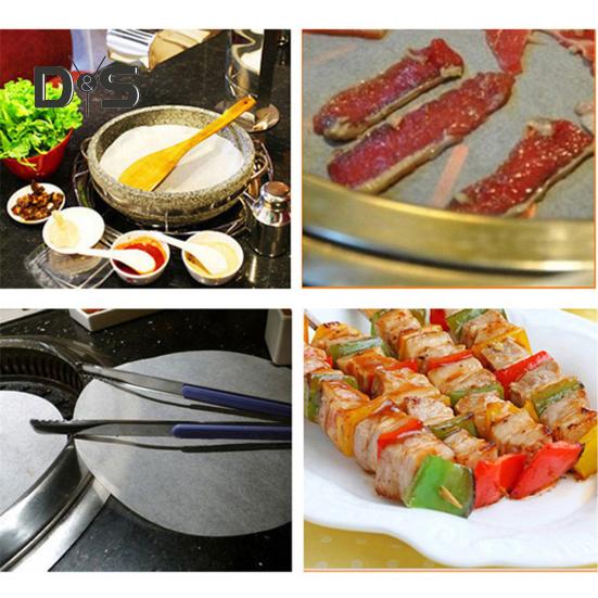 100 шт антипригарная бумага для выпечки хлеба, закусок, пароварка, фритюрница, лист, кухонный инструмент