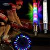 2Pcs Tire Valve Lamp Convenient Wear-resistant Attractive Colorful LED Tyre Light for Bicycle