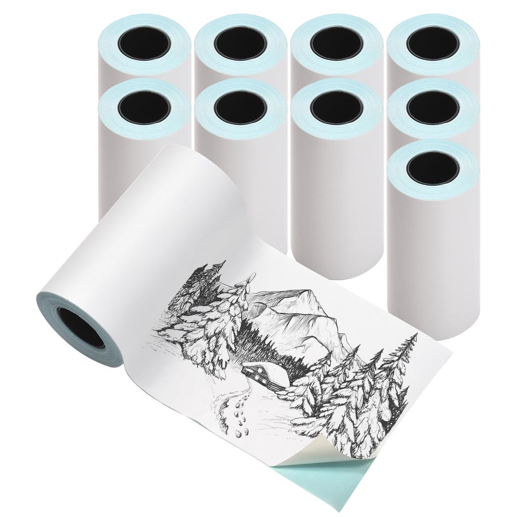 SelfAdhesive Direct Thermal Paper White Printable Sticker Paper BPAFree