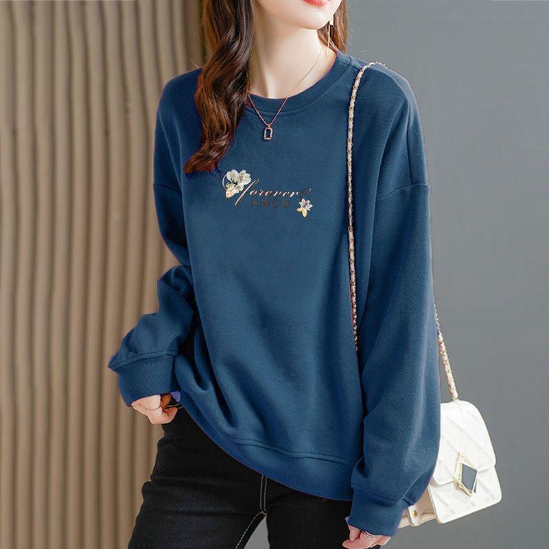 Весенне-осенний женский пуловер, толстовка с теплым низом и верхом, свободная толстовка с капюшоном для женщин