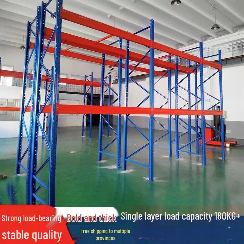 Light Medium-Duty Multi-Tier Shelving for High-Level Warehouse Storage