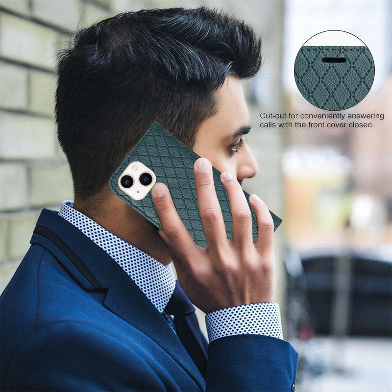 Тонкий кожаный чехол-кошелек с блокировкой RFID для iPhone Samsung Xiaomi Redmi OPPO VIVO Google сильный магнитный откидной чехол с отделениями для карт