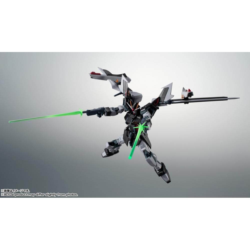 Gundam SEEd StargazEr ThE Robot Spirits  SidE Ms  Gat X105E + Aqm E X09s strikE Noir Gundam vEr. а.н.и.м.Е.