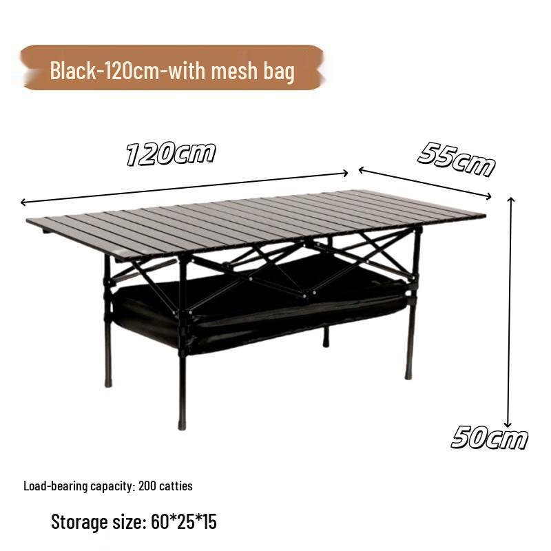 Donzhu All-Terrain Adjustable Folding Camping Table
